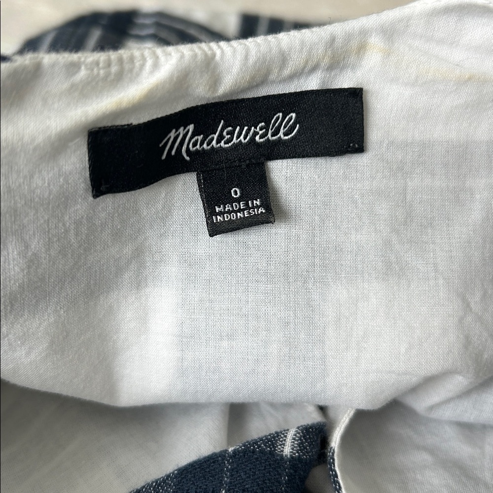 Madewell | Leighton Plaid Bell Sleeve V Neck Dress - Picture 8 of 12
